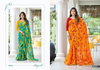 Amruta By Kiyra Georgette Printed Wholesale Daily Wear Saree In India